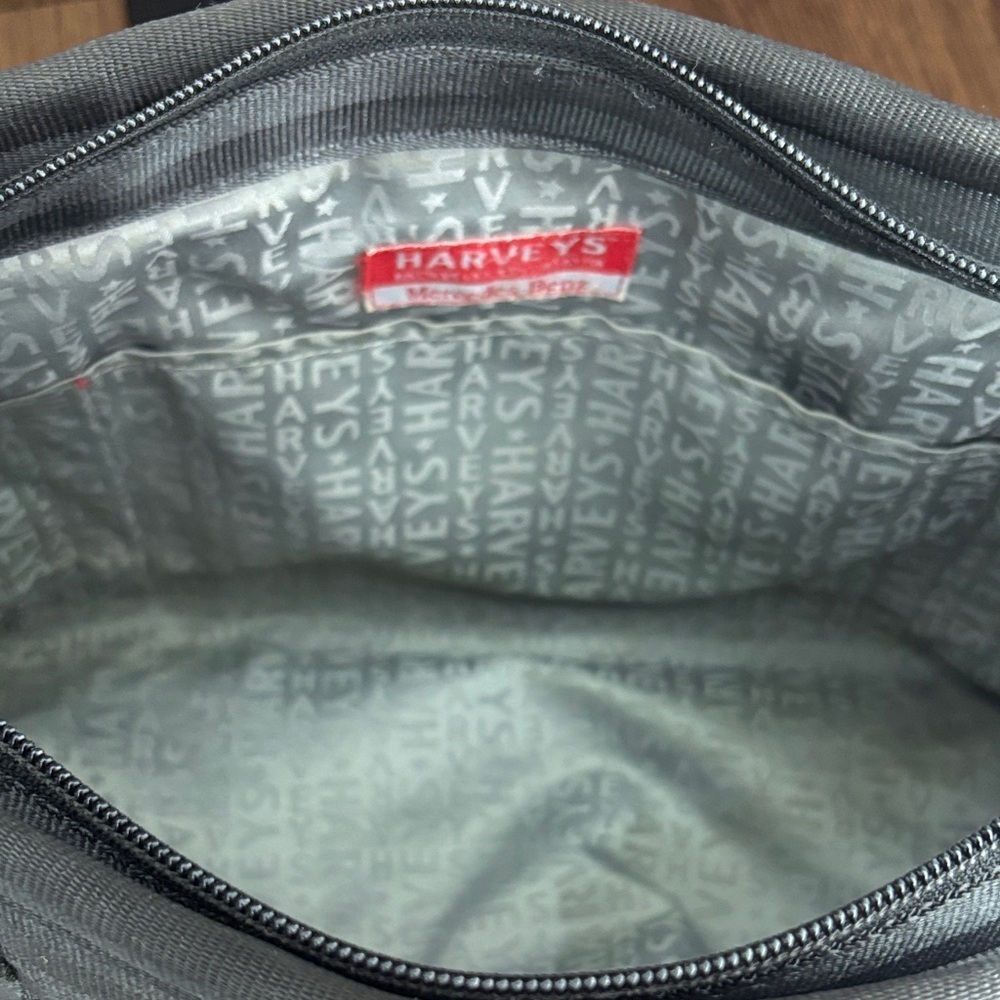 Harveys x Mercedes Benz Black Woven Seatbelt Shoulder Bag Rare Collab - Picture 6 of 16